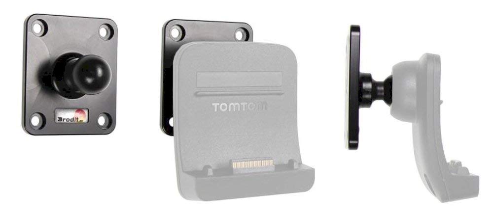 Brodit Gerätehalter 215588 | Made IN Sweden | für Navigationsgeräte - Tomtom GO 5000, GO 600, GO 610