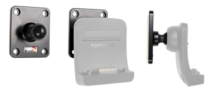 Brodit Gerätehalter 215588 | Made IN Sweden | für Navigationsgeräte - Tomtom GO 5000, GO 600, GO 610