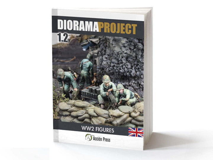 Vallejo 75041 Book: Diorama Project 1.2 - WW2 FIGURES (152 pages) (EN)