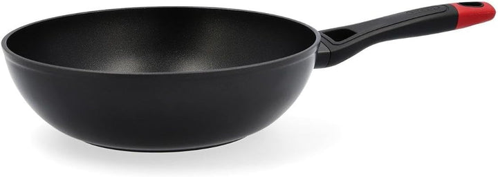 Pyrex OPTIMA + Wok aus geschmiedetem Aluminium, 28 cm