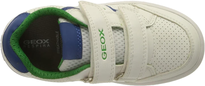 Geox Jungen J Arzach Boy A Sneakers 29 EU White Royal, 29 EU White Royal