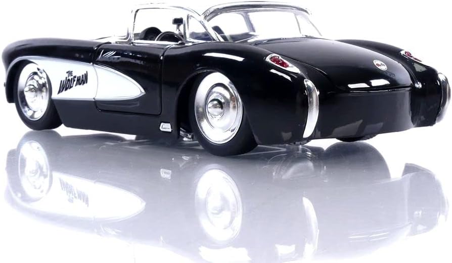 Jada Toys-32195BK Miniaturauto, Schwarz