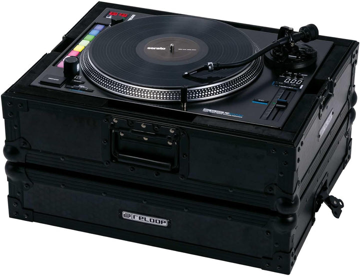 Reloop Premium Turntable Case - Plattenspieler Case mit Butterfly-Verschlüsse, robuste Konstruktion,