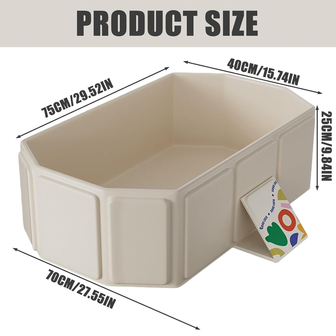 Babybadewanne Faltbar Badewanne für Kinder,Tragbare Badewanne Kinder für 0–8 Jahre,Grosse Kleinkindb