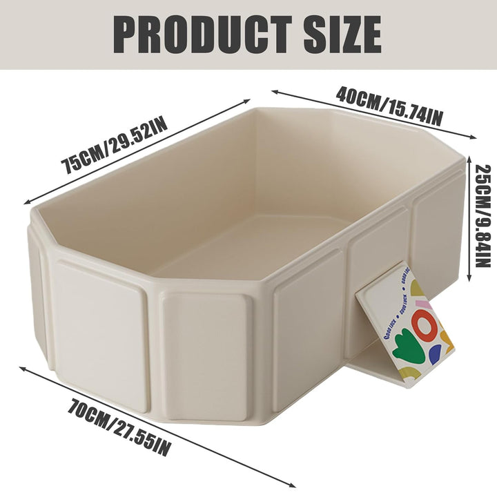 Babybadewanne Faltbar Badewanne für Kinder,Tragbare Badewanne Kinder für 0–8 Jahre,Grosse Kleinkindb