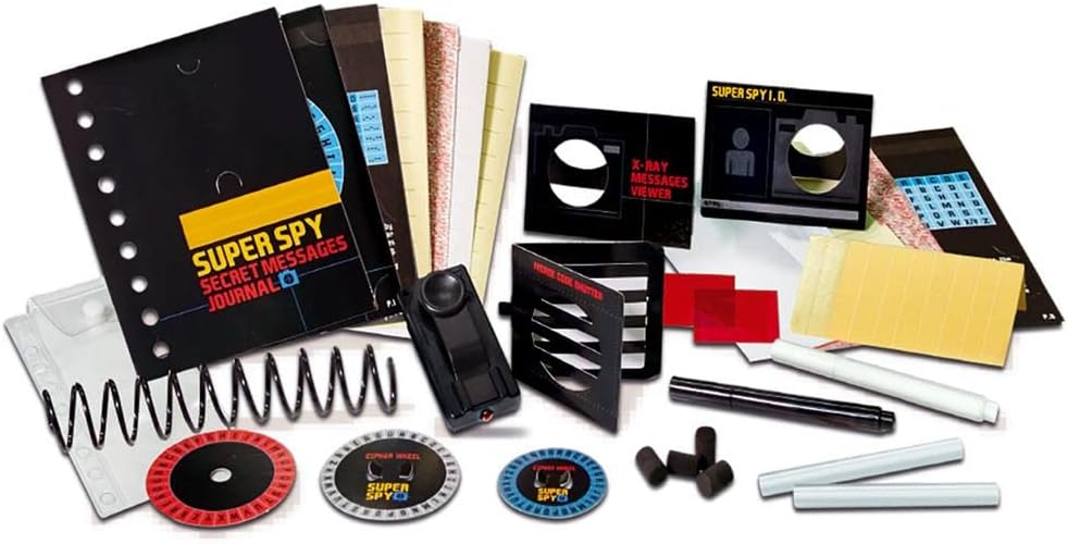 4M Spy Science Secret Message Kit
