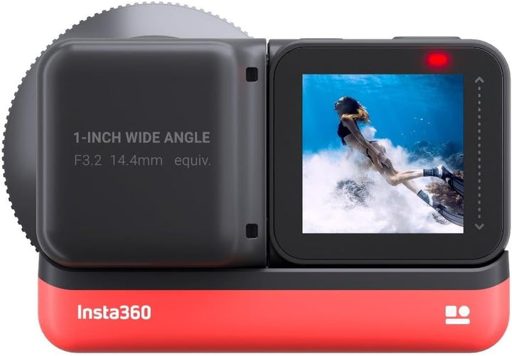 Insta360 ONE R (1 inch Edition) - Actionkamera - 5.7K Videoauflösung - 360° Aufnahme - Modulares Des