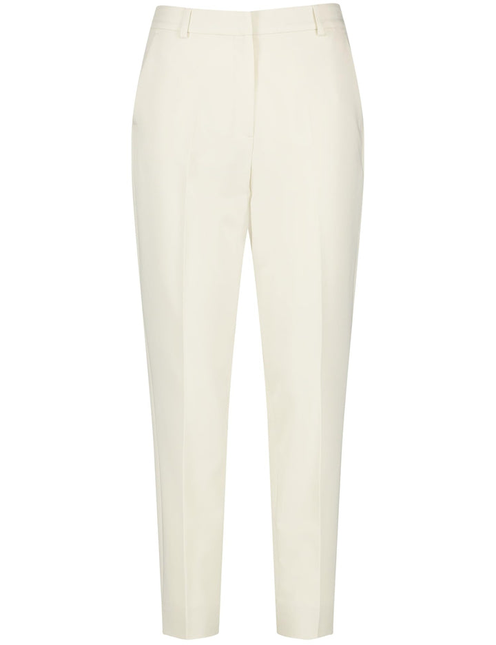 Taifun Damen Hose 40 Light Creme, 40 Light Creme