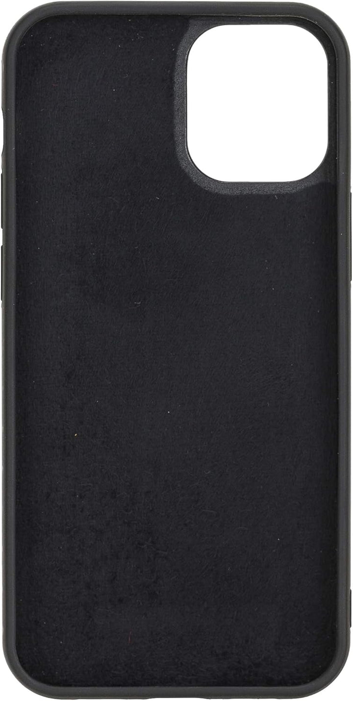 Solo Pelle Lederhülle für das iPhone 12 Mini in 5.4 Zoll Stanford Case Leder Hülle Ledertasche Backc