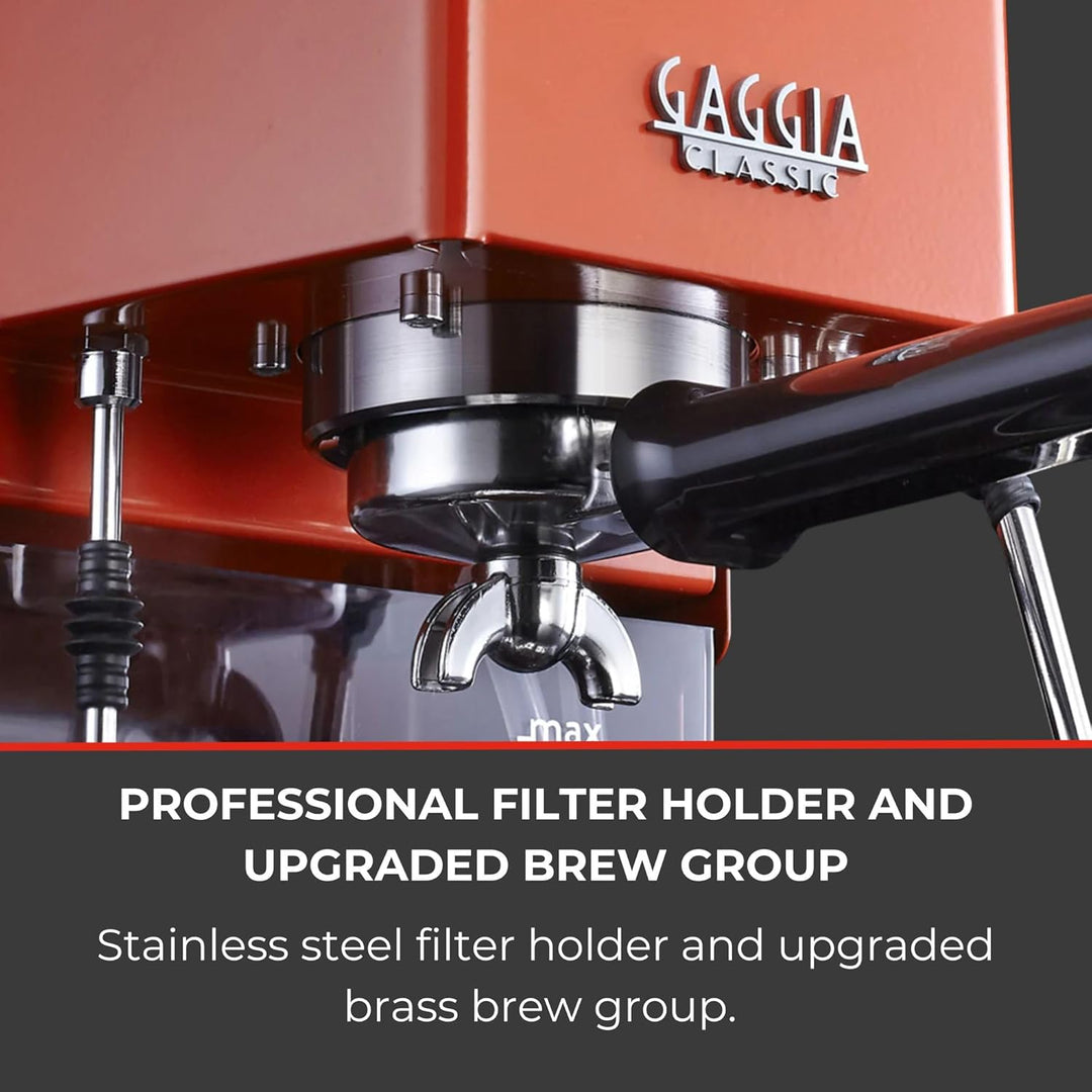 Gaggia Classic Evo orange RI9481/19 Hummerrot, Hummerrot