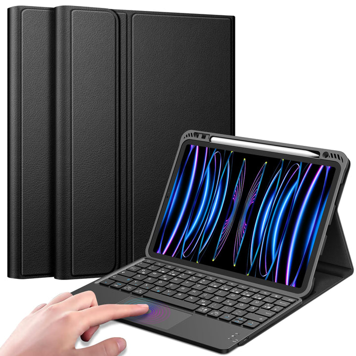 FINTIE Tastatur Hülle für iPad Pro 11 2022/2021 / 2020/2018, iPad Pro 11 Hülle mit magnetisch Abnehm