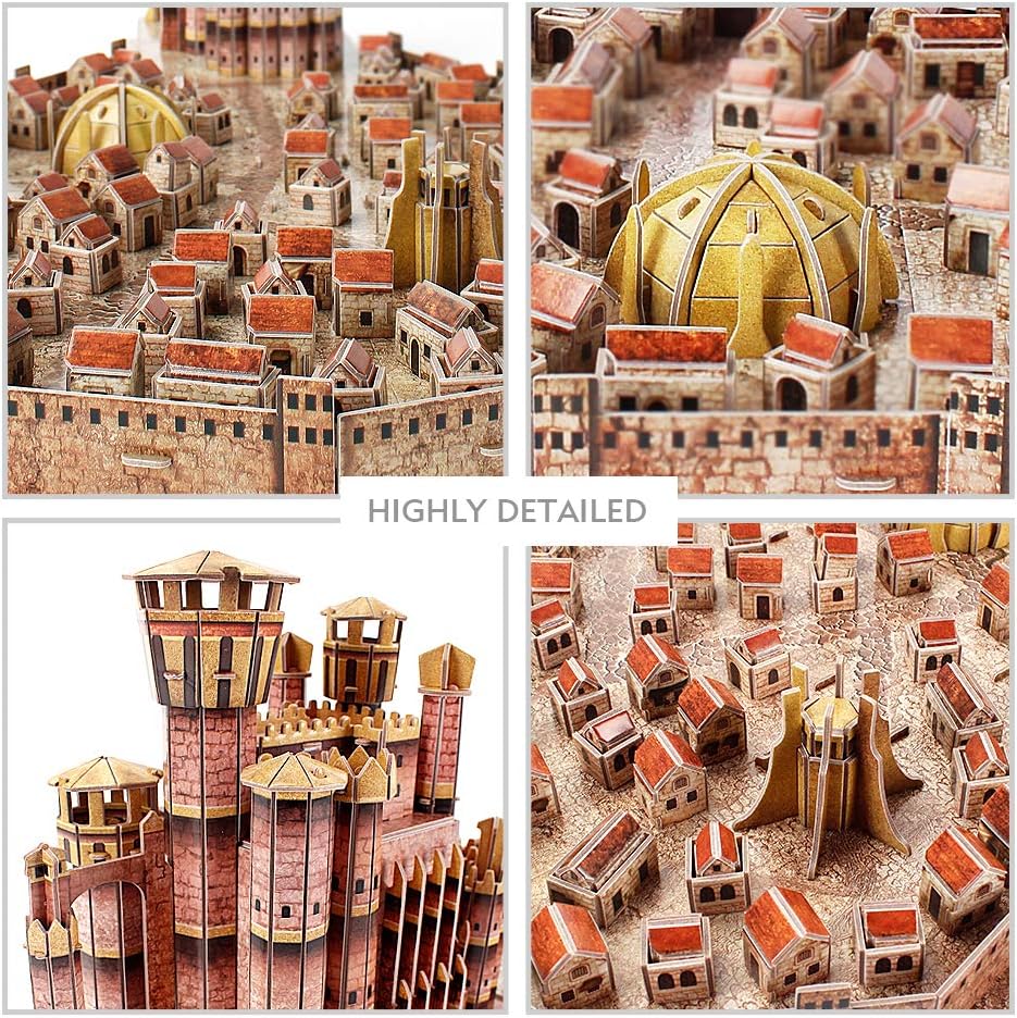 Game of Thrones King's Landing 3D Puzzle