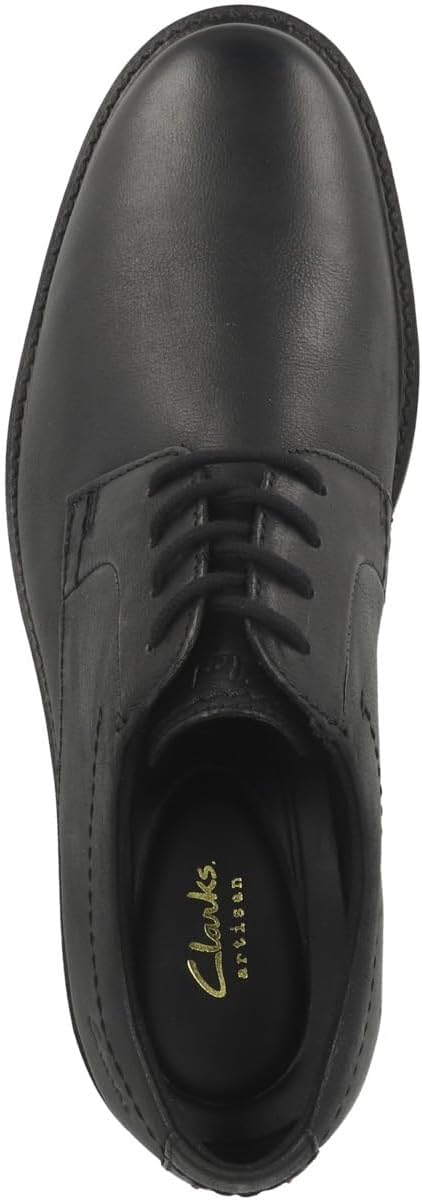 Clarks Herren Atticus Ltlace Oxford 45 EU Schwarz, 45 EU Schwarz