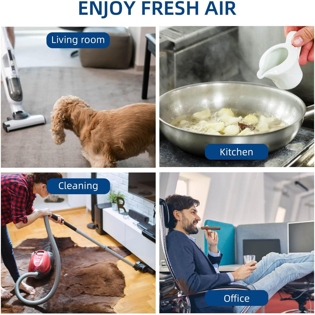 2 Stück Luftreiniger Filter für Philips 800 Series, H13 True HEPA Ersatzfilter für Philips AC0820/10