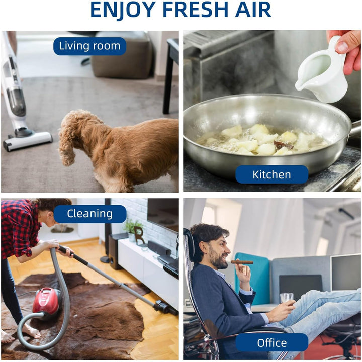 2 Stück Luftreiniger Filter für Philips 800 Series, H13 True HEPA Ersatzfilter für Philips AC0820/10