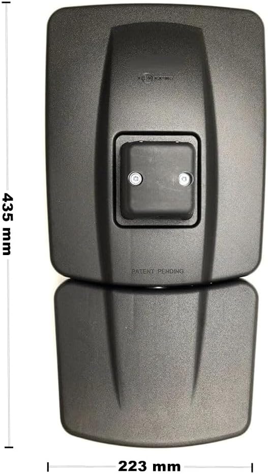 MelTruck® 2x Aussenspiegel PANORAMA 435x223 mm ø15-32 mm Landmaschinen CaseIH Formall E20 SET