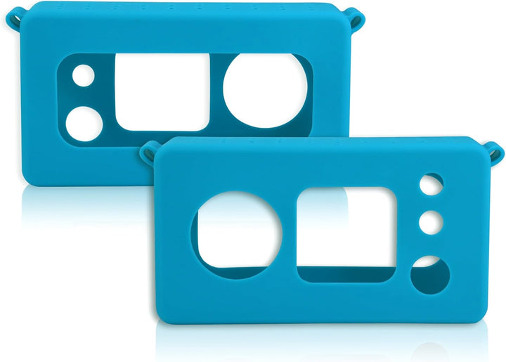 Silikonhülle, kompatibel mit LUNII Geschichtenerzähler, Blau, Blau