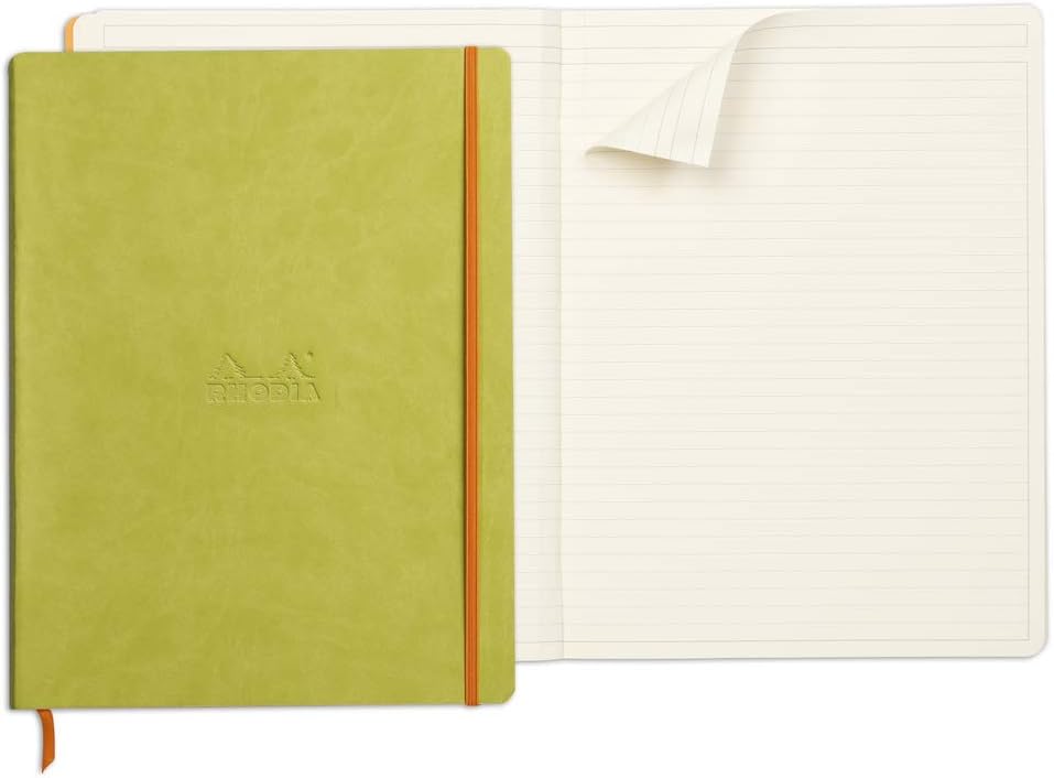 Rhodia 117706C Rhodiarama Notizbuch (mit weichem Deckel in Format DIN A4+, 220 x 297 mm, 80 Blatt, m
