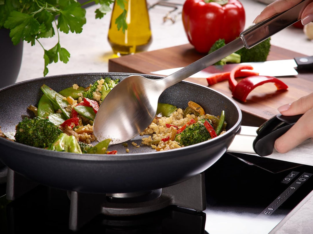 Fissler Adamant Classic/Pfannen-Set (2-teilig, Ø 24 + 28 cm) – kratzfeste, wasserbasierte Antihaft-P