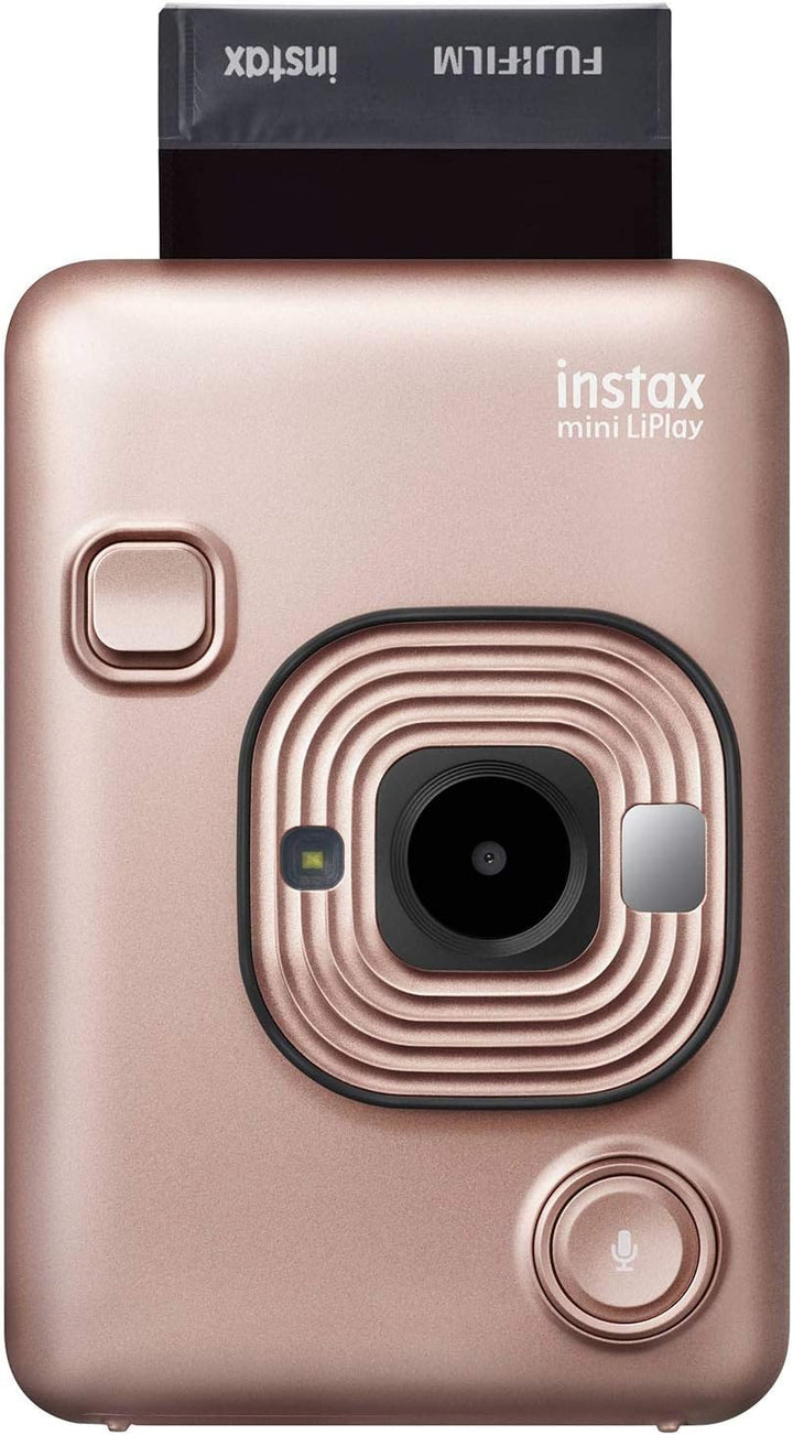 INSTAX Blush Gold LiPlay, Sofortbildfilm, Single Blush Gold Single, Blush Gold Single