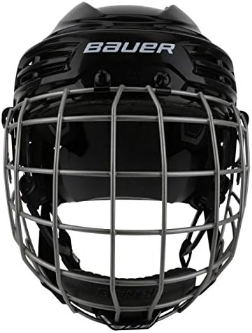 Bauer Helm mit Gitter IMS 5.0 L (54-58,5 cm) Schwarz, L (54-58,5 cm) Schwarz