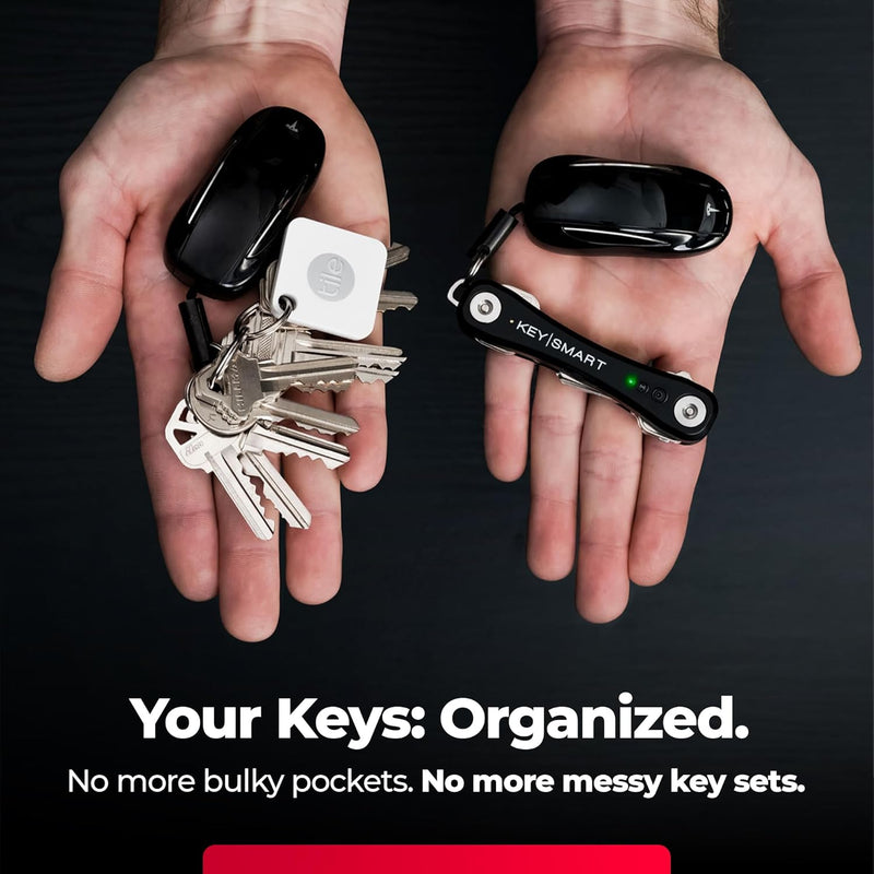 KeySmart iPro – Apple Find My App kompatibel – Find Your Lost Keys Smart Key Organizer Schlüsselanhä