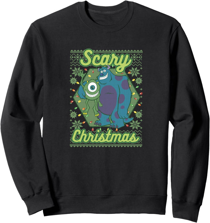 Disney Pixar Monsters University Scary Weihnachten Sweatshirt