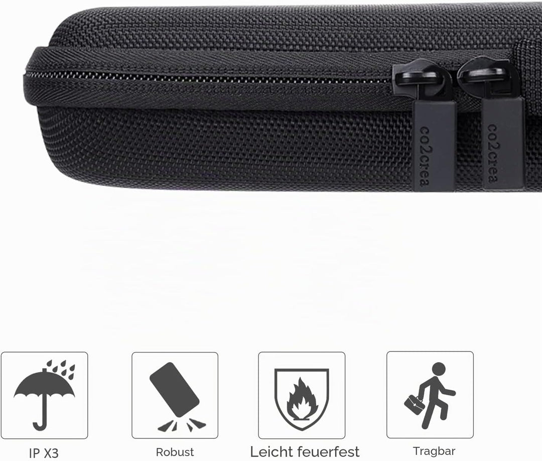 co2CREA Hartschalen-Schutzhülle kompatibel mit Logitech MX Keys Mini Kabellose Tastatur und Anywhere