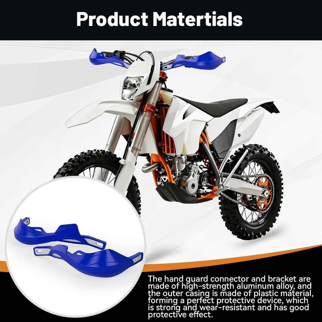 Handguards Motorrad, Handprotektoren Motorrad Handschutz Sturzschutz für 22 mm 28 mm Lenker Surron S
