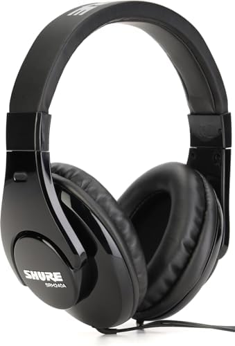 Shure SRH240A geschlossener Kopfhörer / Over-ear, geräuschunterdrückend, druckvolle Bässe und detail