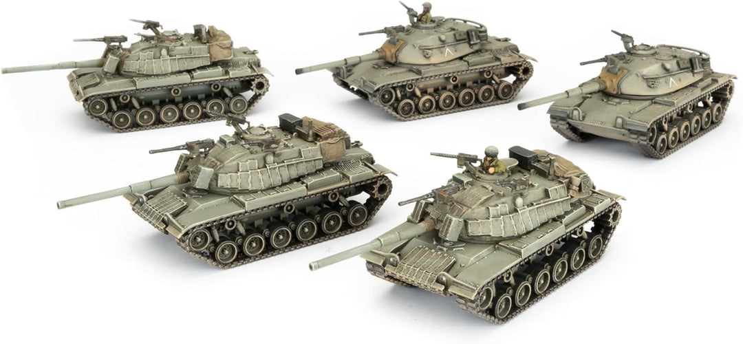 WW3: Magach 6 (Blazer) Platoon (WWIII x5 Plastic)