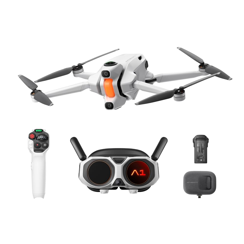Antigravity A1 – 8K 360°-Drohne für immersives Fliegen, kinderleichte Point-to-Fly-Bewegungssteuerun