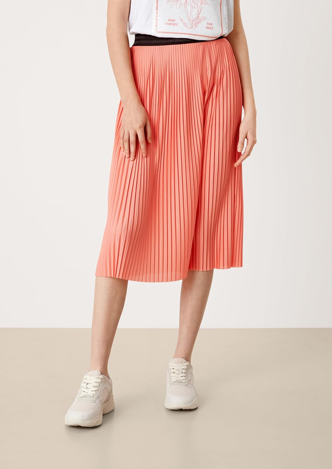 Q/S designed by - s.Oliver Damen Skirt 38 Orange, 38 Orange