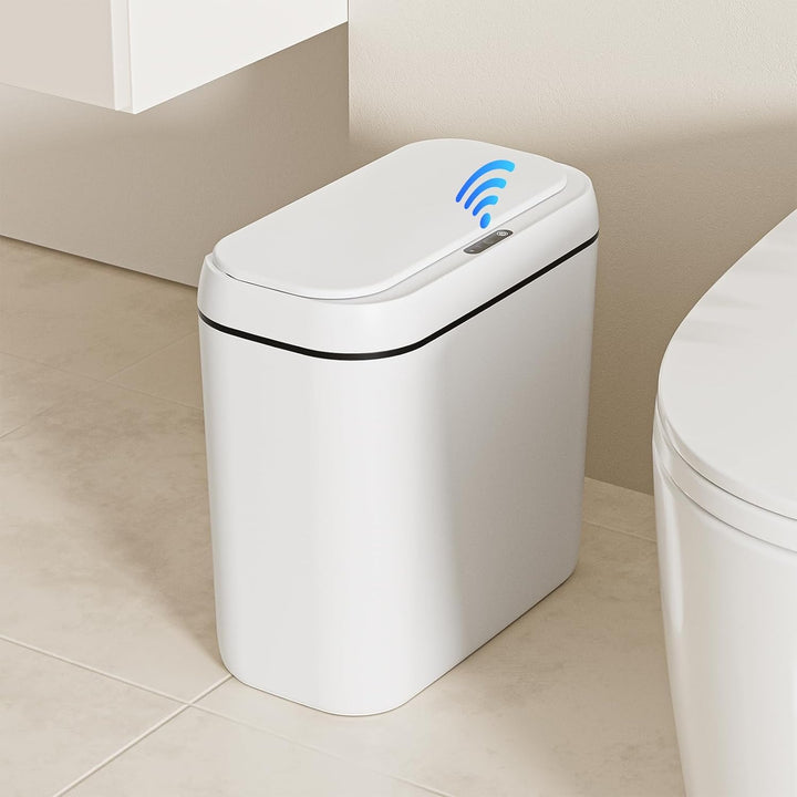 Sensor Mülleimer mit Sensor 15L Leise USB Elektrischer Mülleimer Sensors Wasserdicht Mülleimers Elek