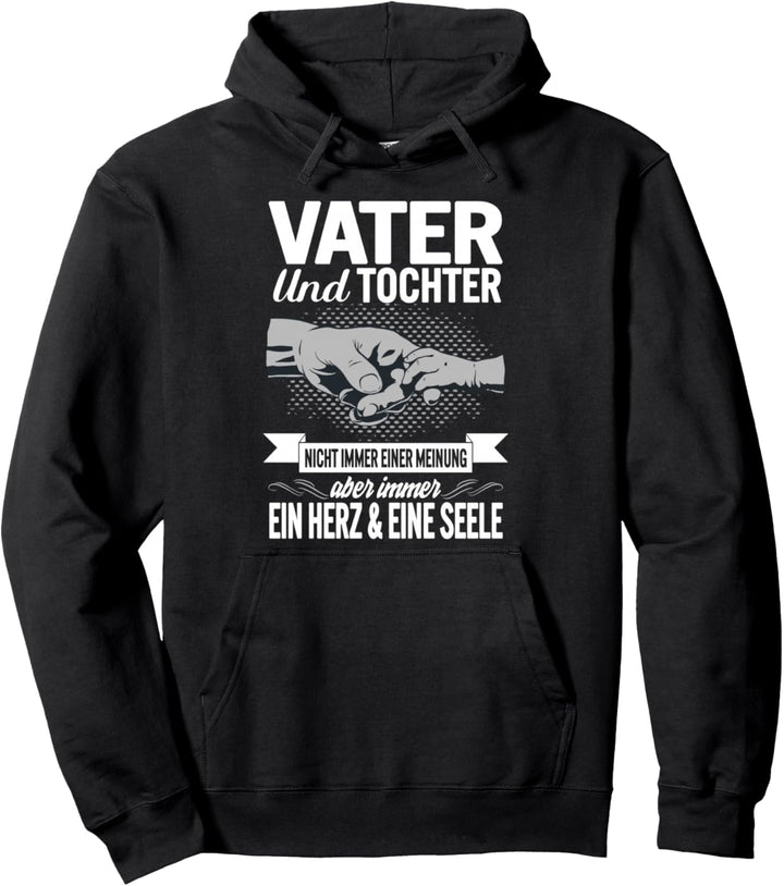 Vater Und Tochter Nicht Einer Meinung Partnerlook Vatertag Pullover Hoodie