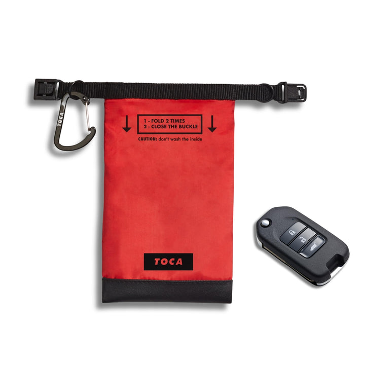 TOCA Keyless Go Schutz - Faraday Bag Autoschlüssel mit RFID Blocker, No Signal Sleeve Schlüsselschut