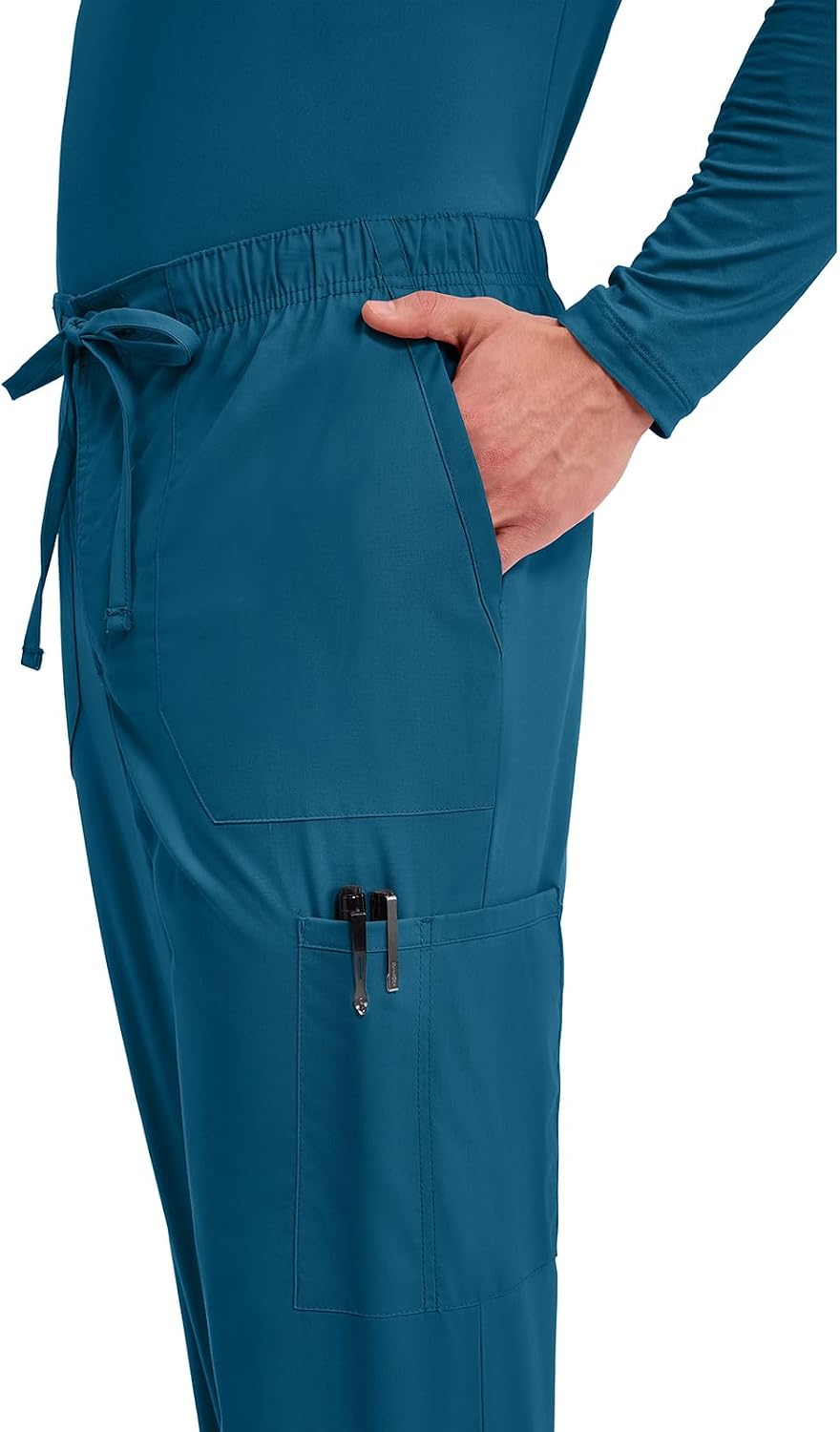 Cherokee Ww190, modern/eng anliegend für Herren XS Kurz Blau (Caribbean Blue), XS Kurz Blau (Caribbe