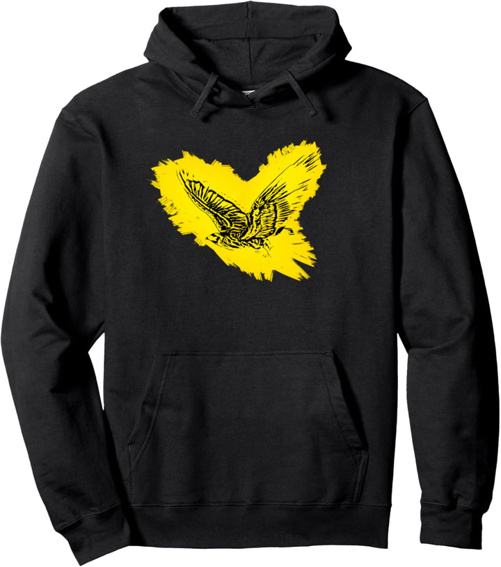 Falke Motiv Raubvogel Vögel Tiere Schnabel Krallen Falken Pullover Hoodie