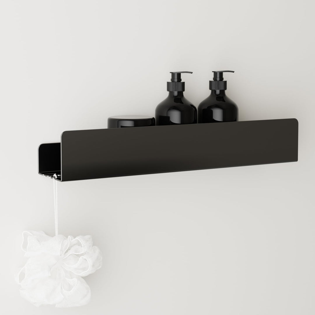 REKITA Duschablage ohne Bohren,Badezimmer Organizer 40 cm,Duschablage Edelstahl,Shampoo Halterung fü