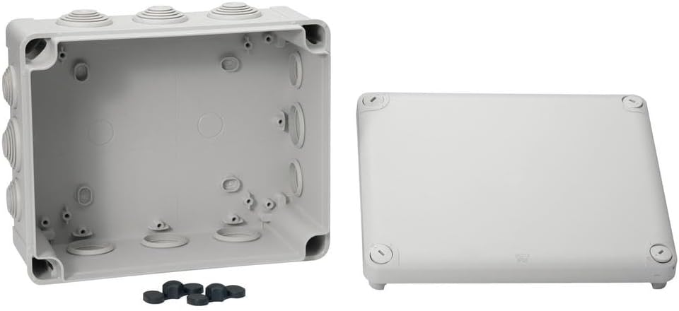 Schneider Electric Mureva Box ENN05013 Abzweigdose 4 Tüllen Ø 25mm + 8 Tüllen Ø 32mm, geeignet für F