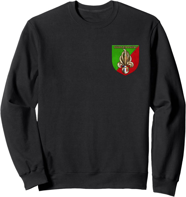 Legion Etrangere Fallschirmjäger Soldat Wappen Symbol Sweatshirt
