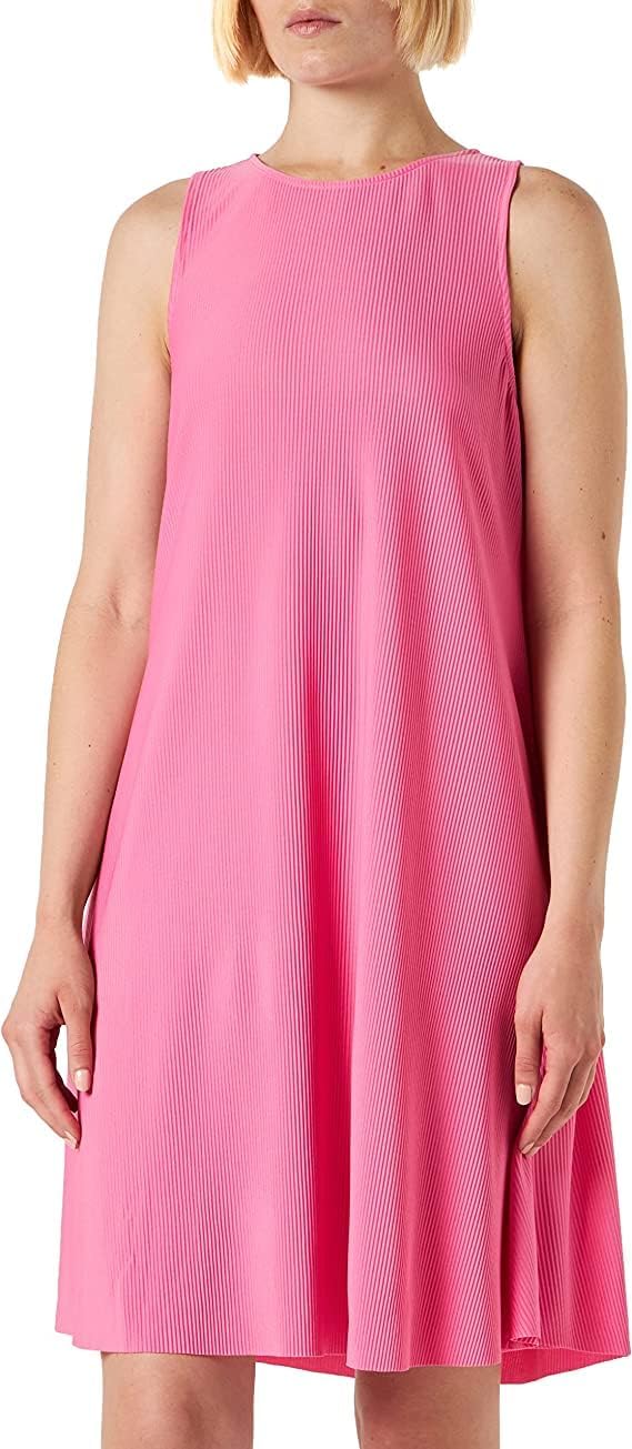 s.Oliver Kleid mit Plisseefalten 40 Rosa 4426, 40 Rosa 4426
