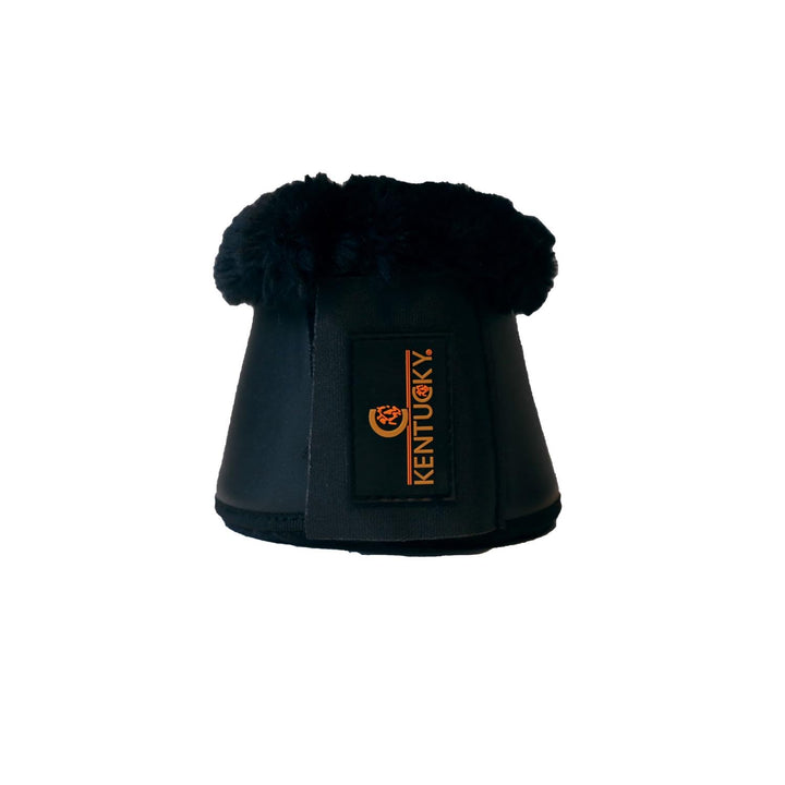 Kentucky Sprungglocken Leder LAMMFELL Farbe Pferdezubehör braun/braun L noir/noir, L noir/noir