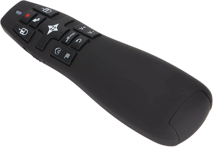 Präsentationsklicker mit Air Mouse, 2,4 G Ergonomisches Design, Kabellose Presenter-Fernbedienung fü