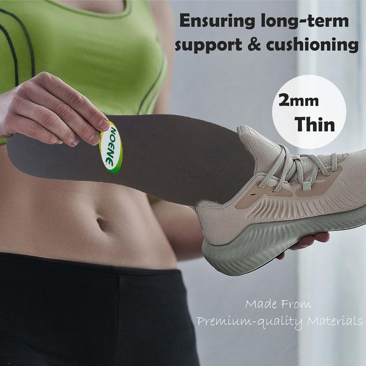 Noene NO2 Fuett Einlegesohlen fntishock 2 mm Sportschuhe fer und Frauen