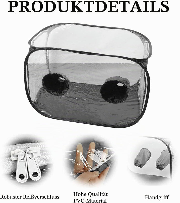 Pilzzuchtzelt, 90 * 60 * 60 cm Pilz Zucht Zelt Glovebox Pilzzucht Pilze Züchten Set Kompakte Pilzzuc