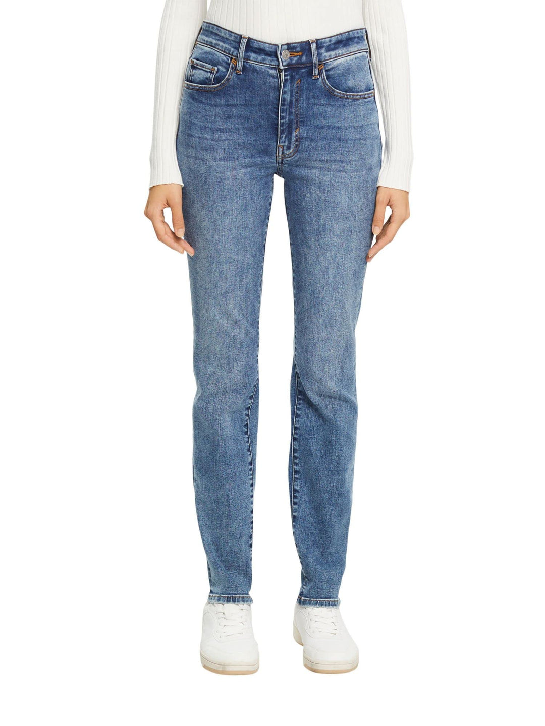ESPRIT Damen Jeans 26W / 30L 902/Blue Medium Wash, 26W / 30L 902/Blue Medium Wash