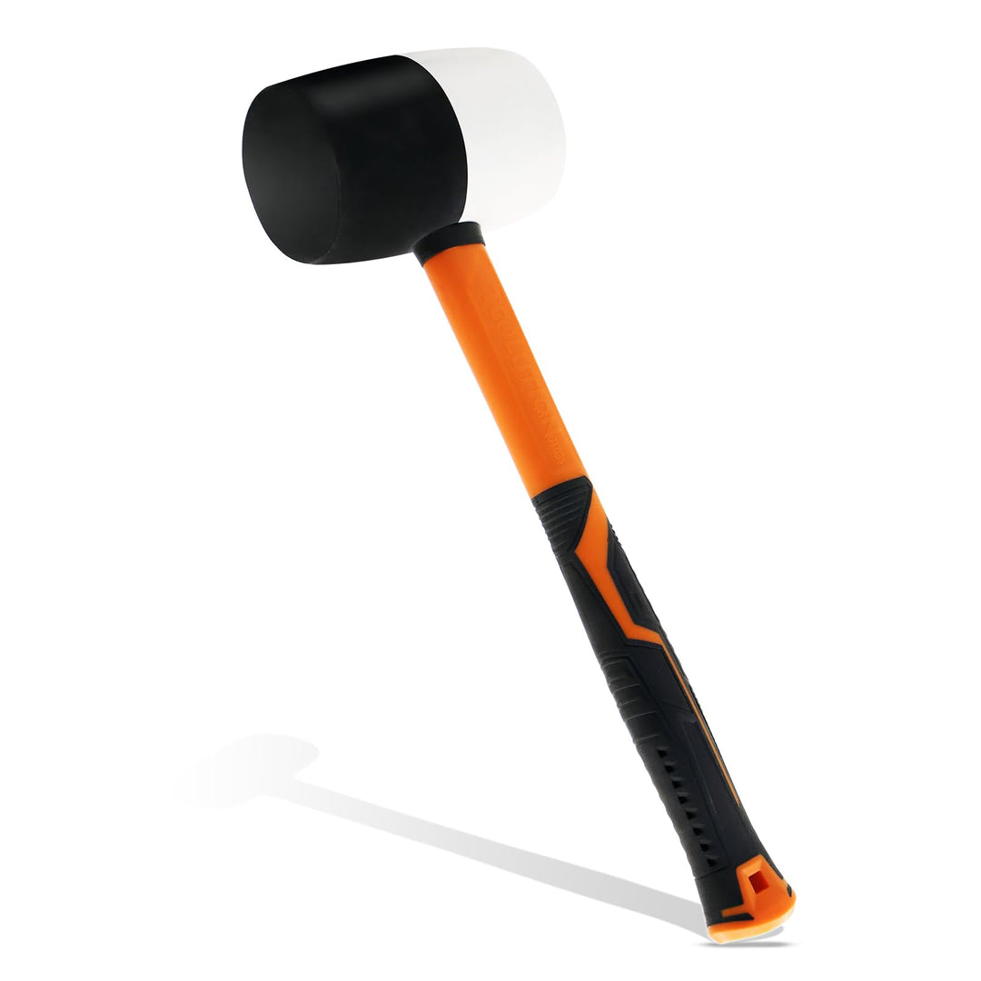 Gummihammer, 32oz Kleiner Gummihammer camping, Schonhammer für Boden und Tischlereiarbeiten geeignet