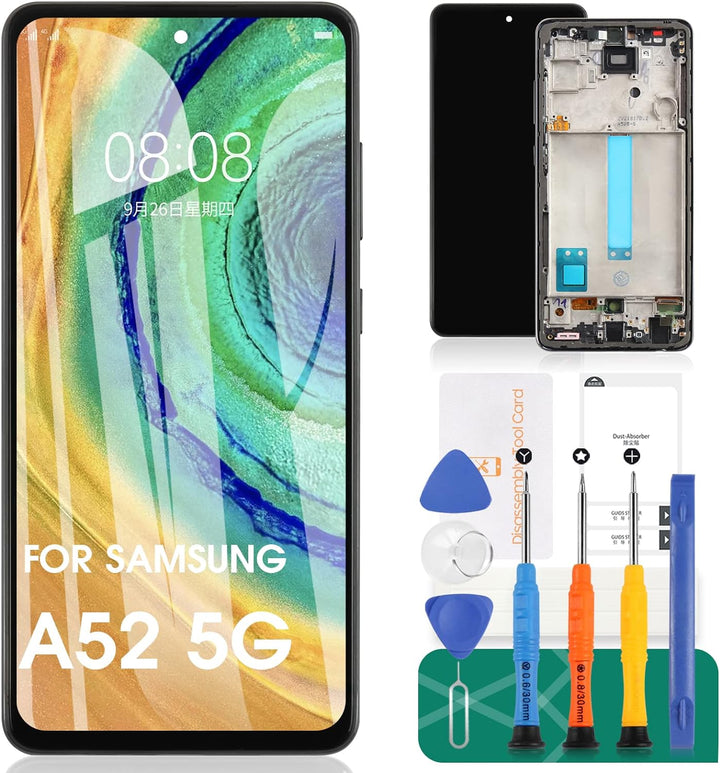 TFT für Samsung Galaxy A52 5G Bildschirm Ersatz für Galaxy A52 5G LCD für Samsung A52 5G Digitizer f
