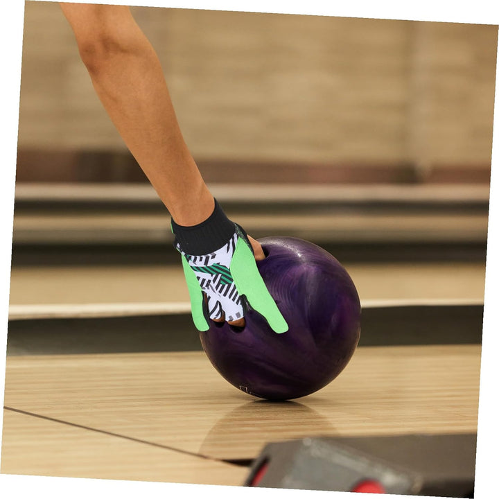 LIOOBO 1 Paar Bowlinghandschuhe mit Fingern Bowling-Stützhandschuh Männer Bowling-Handschuhe Billard
